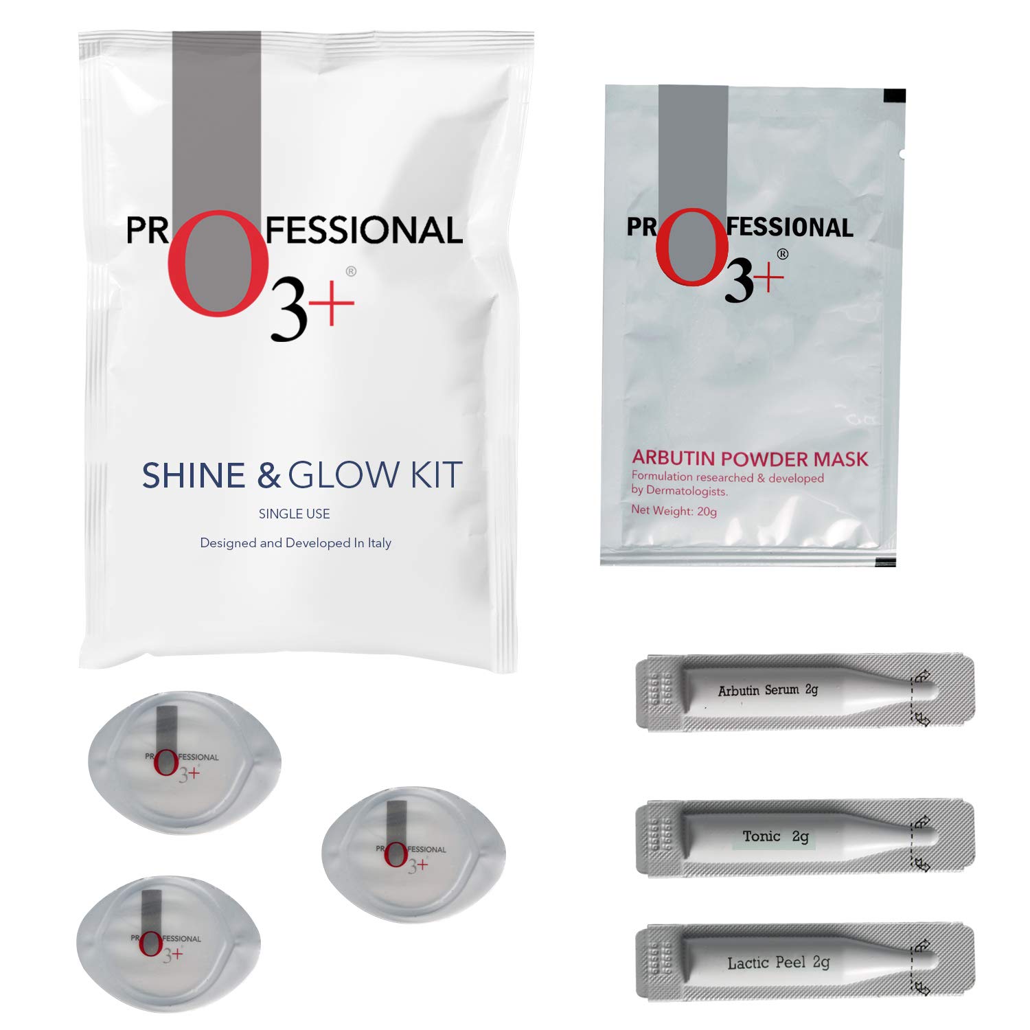 o3+ shine and glow facial kit