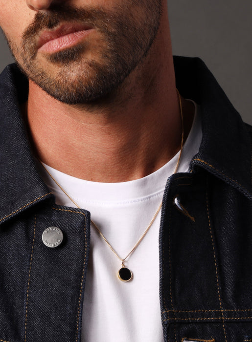 obsidian jewelry for men