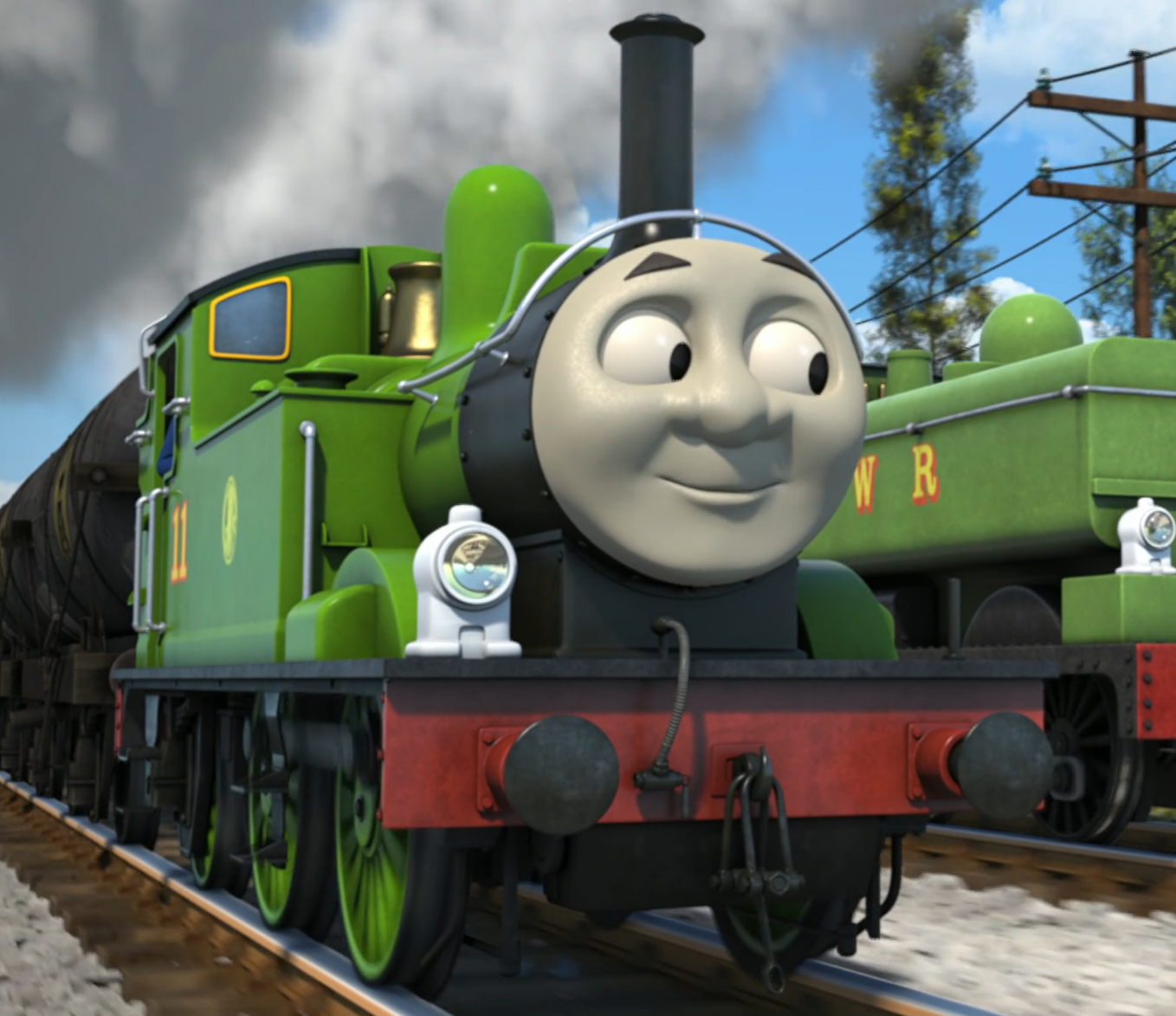 oliver the great western engine