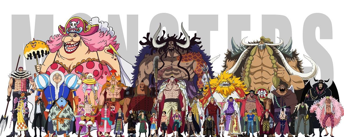 one piece character heights