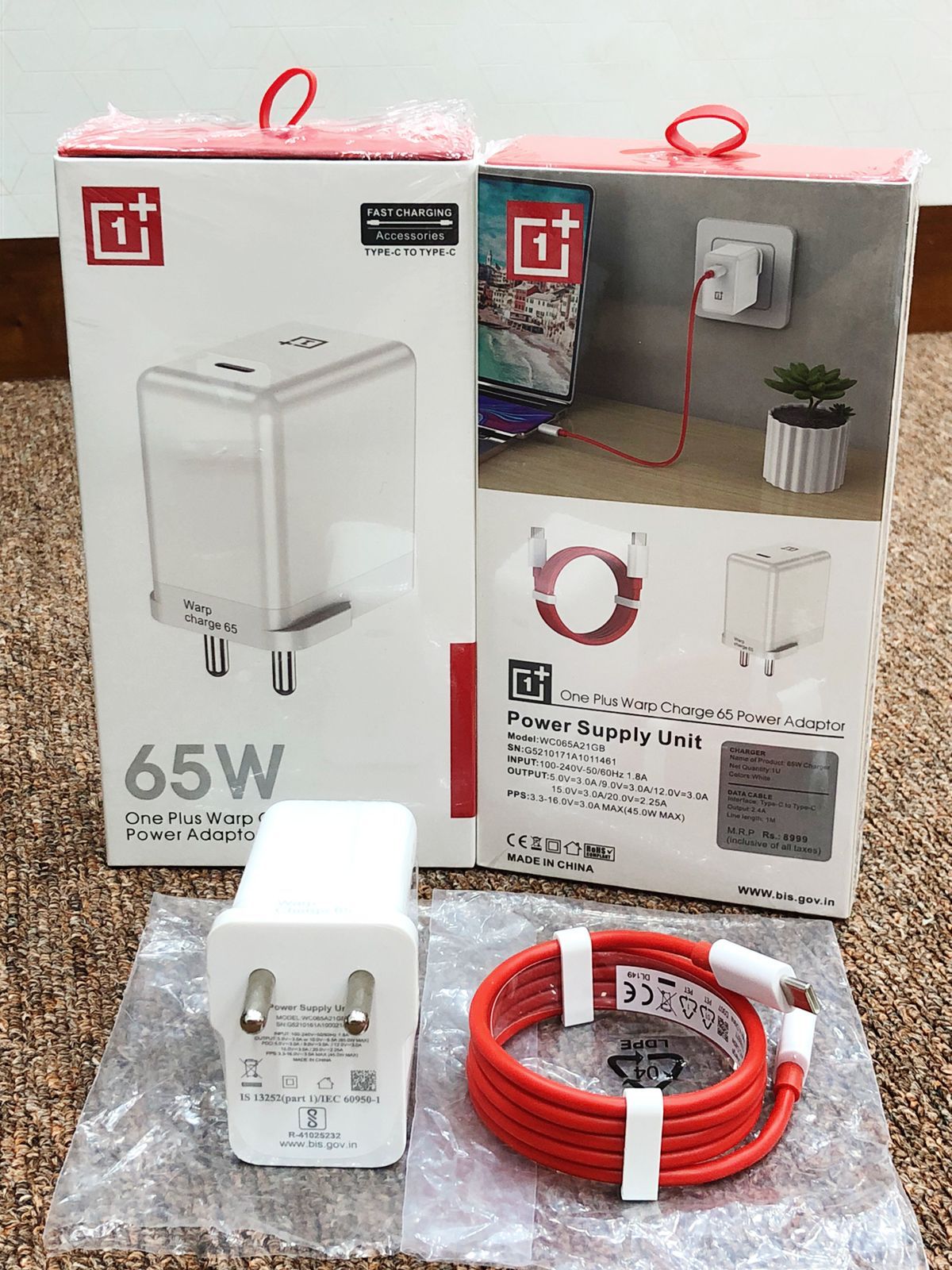 oneplus charger box