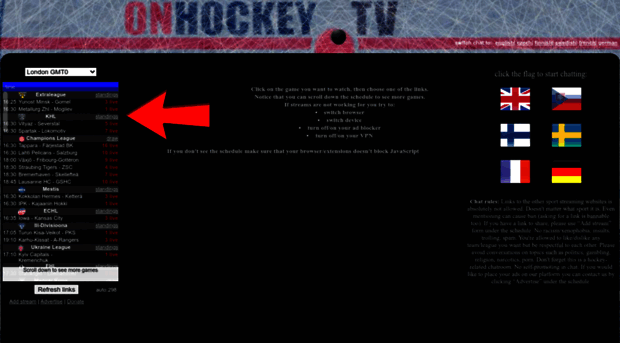 onhockey live stream