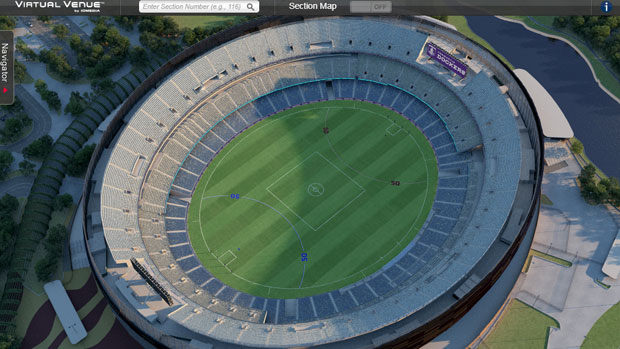 optus stadium virtual seating map