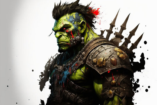 orc warrior art