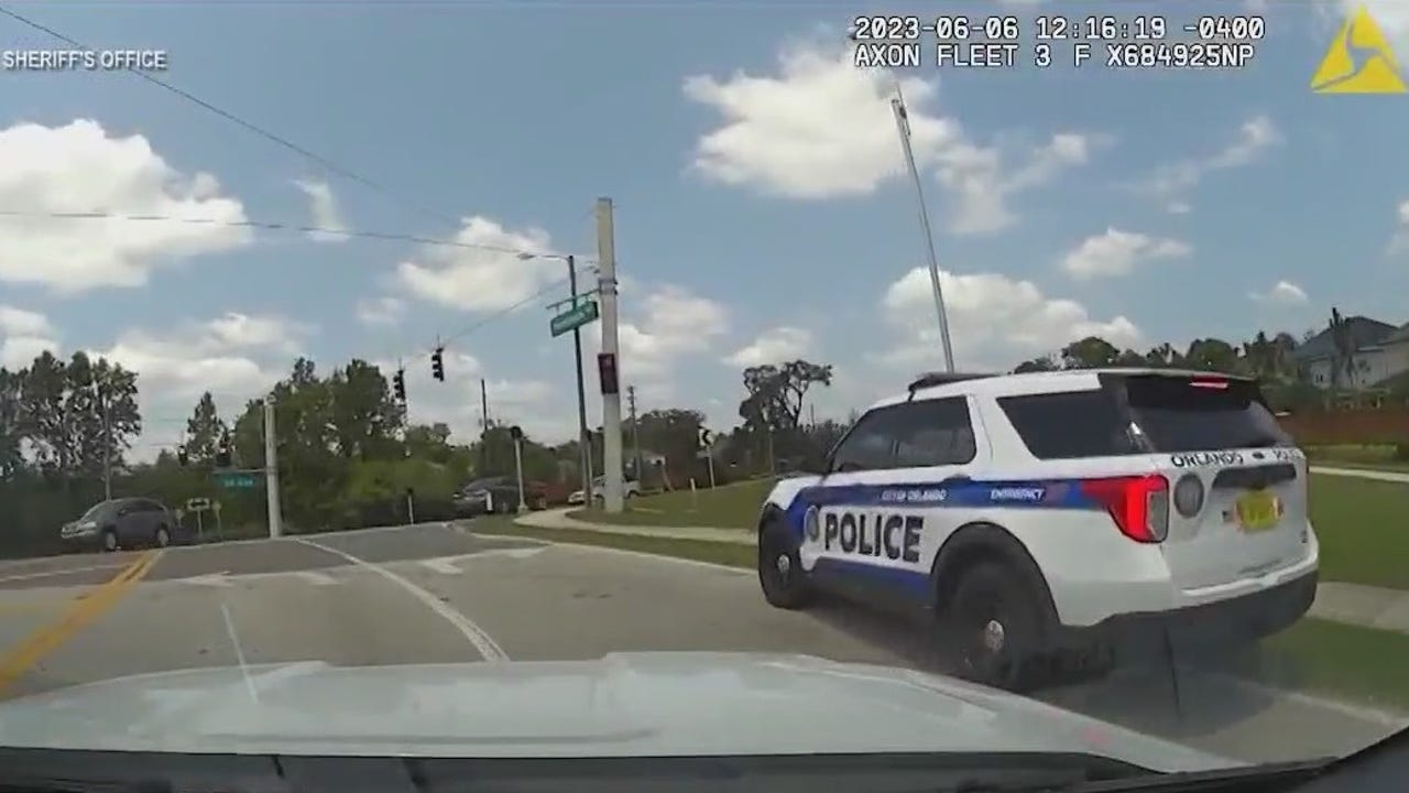 orlando police officer speeding