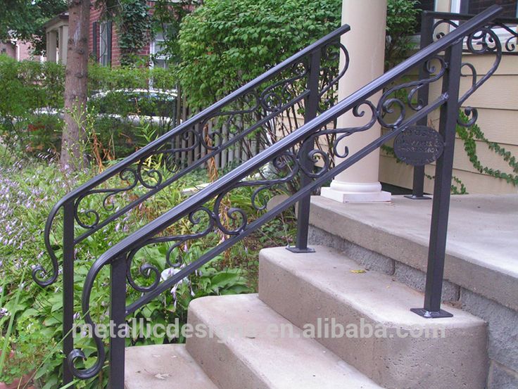 outside stair railing