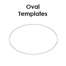 oval template printable