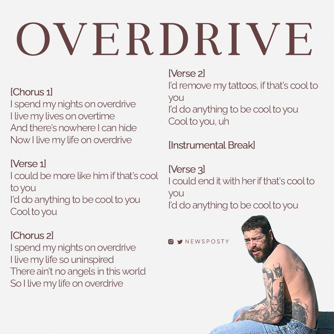 overdrive lyrics