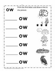 ow worksheets