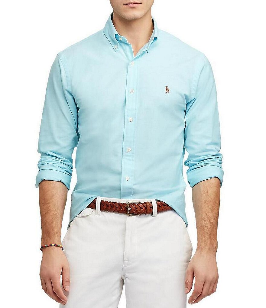 oxford slim fit ralph lauren