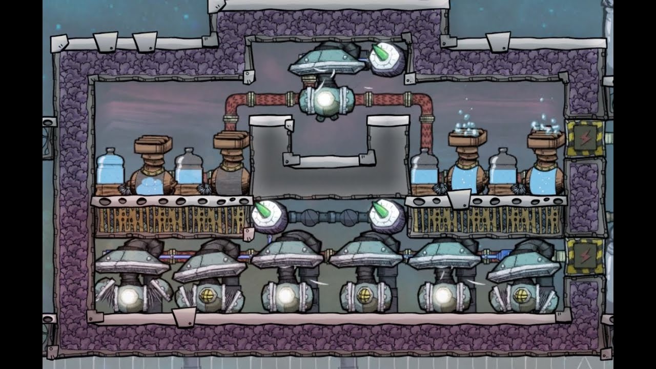 oxygen not included electrolyzer setup