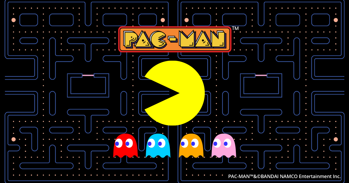 pacman full screen game