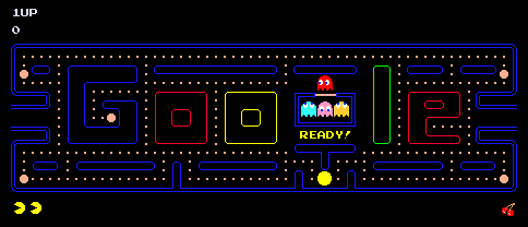 pacman google game