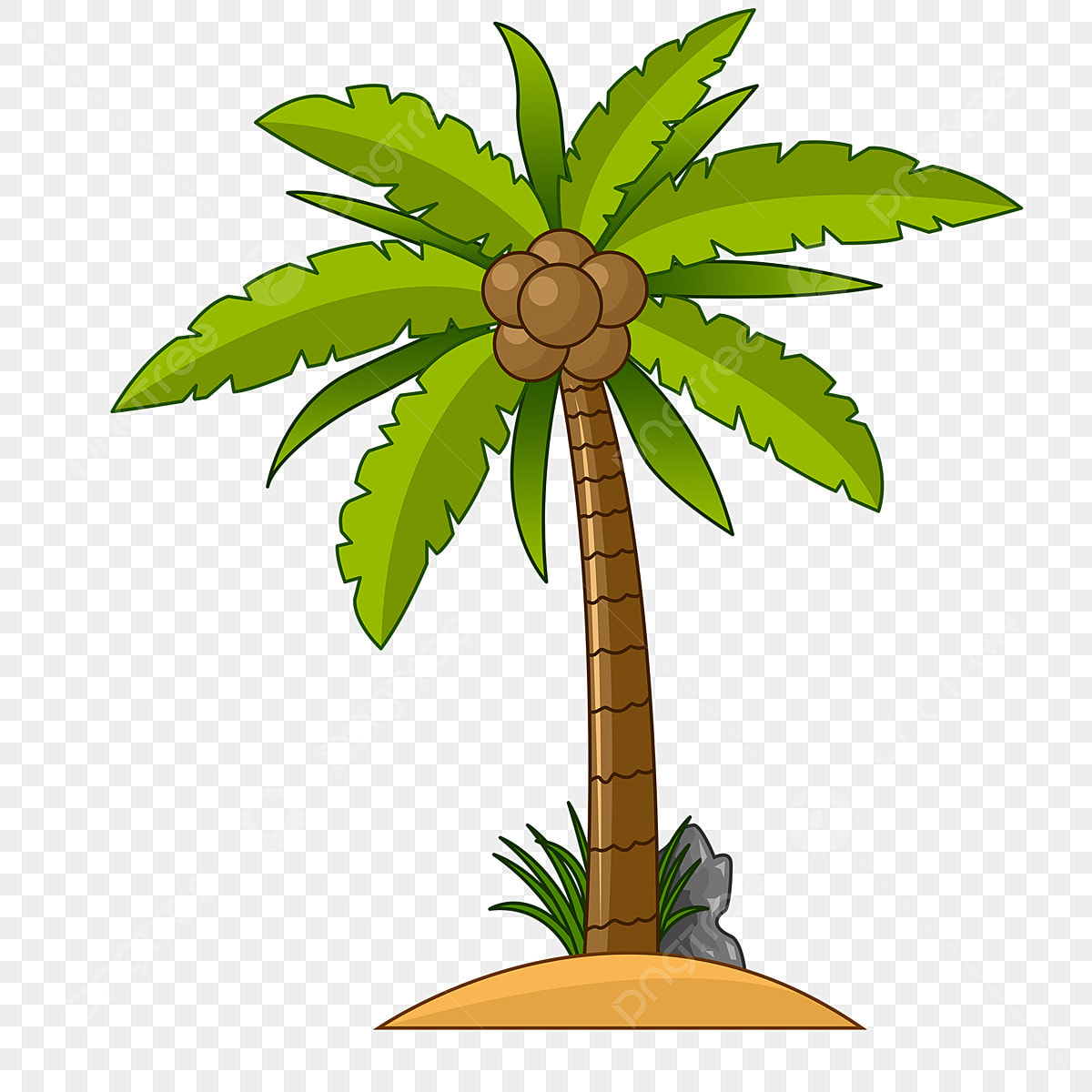 palm trees clipart