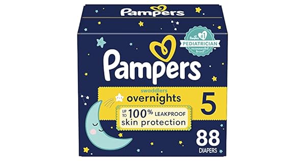 pampers overnight size 5