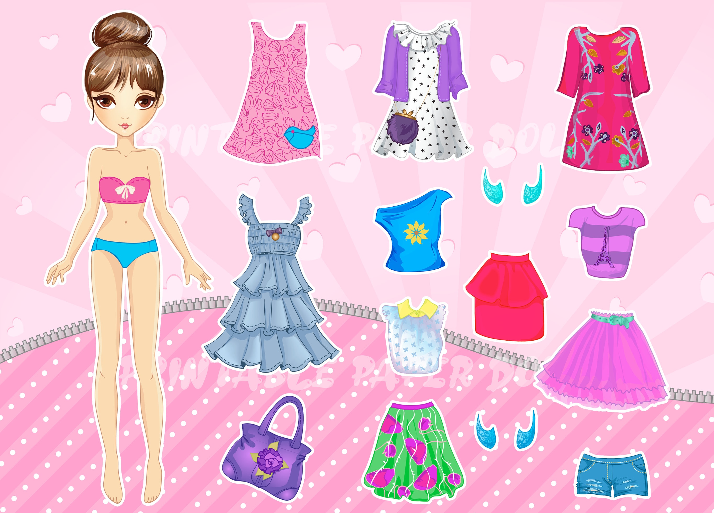 paper doll dress up