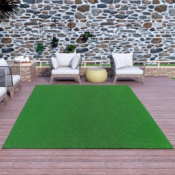 patio grass rug