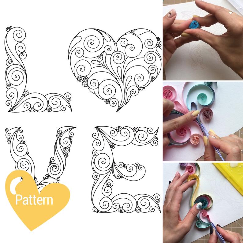 patterns for quilling