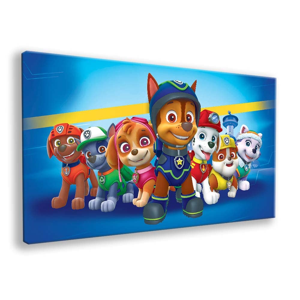 paw patrol framed pictures