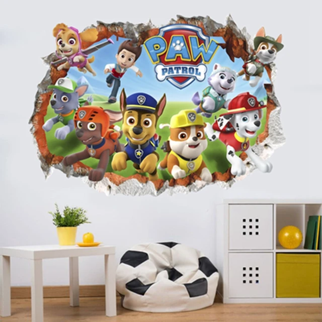 paw patrol wall stickers