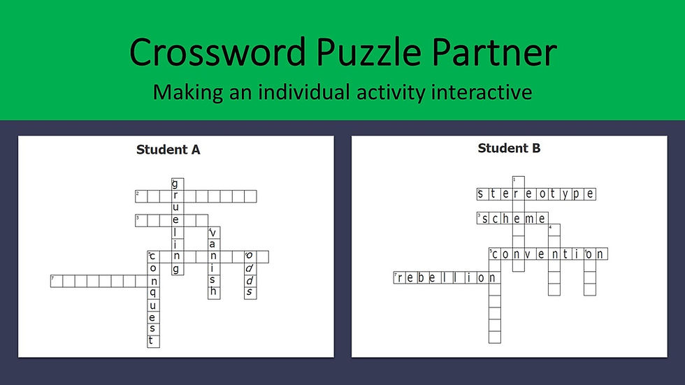 people each having one life partner crossword