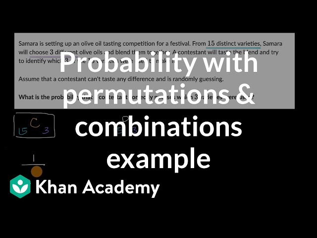 permutations and combinations khan academy