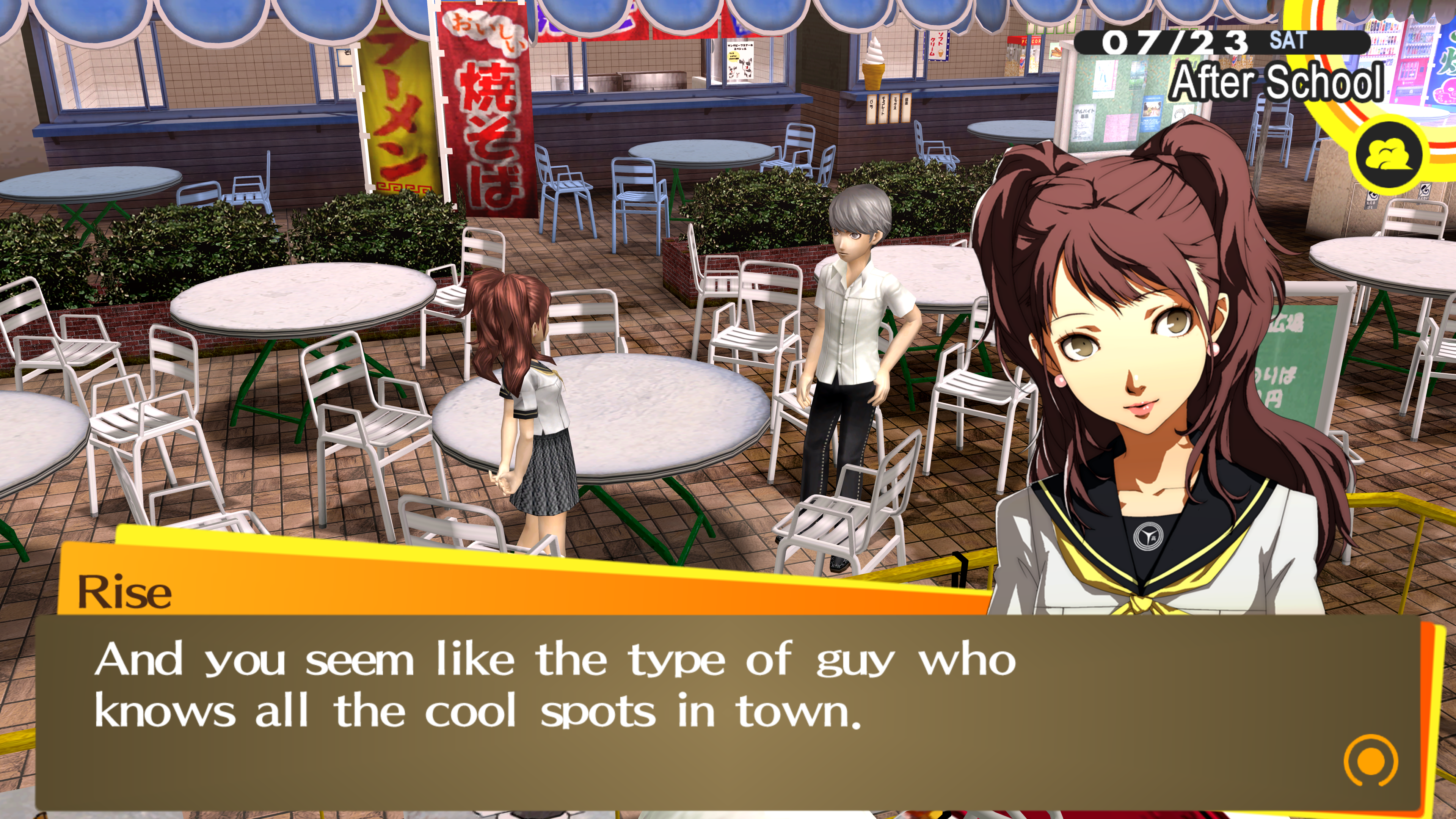 persona 4 romance rise