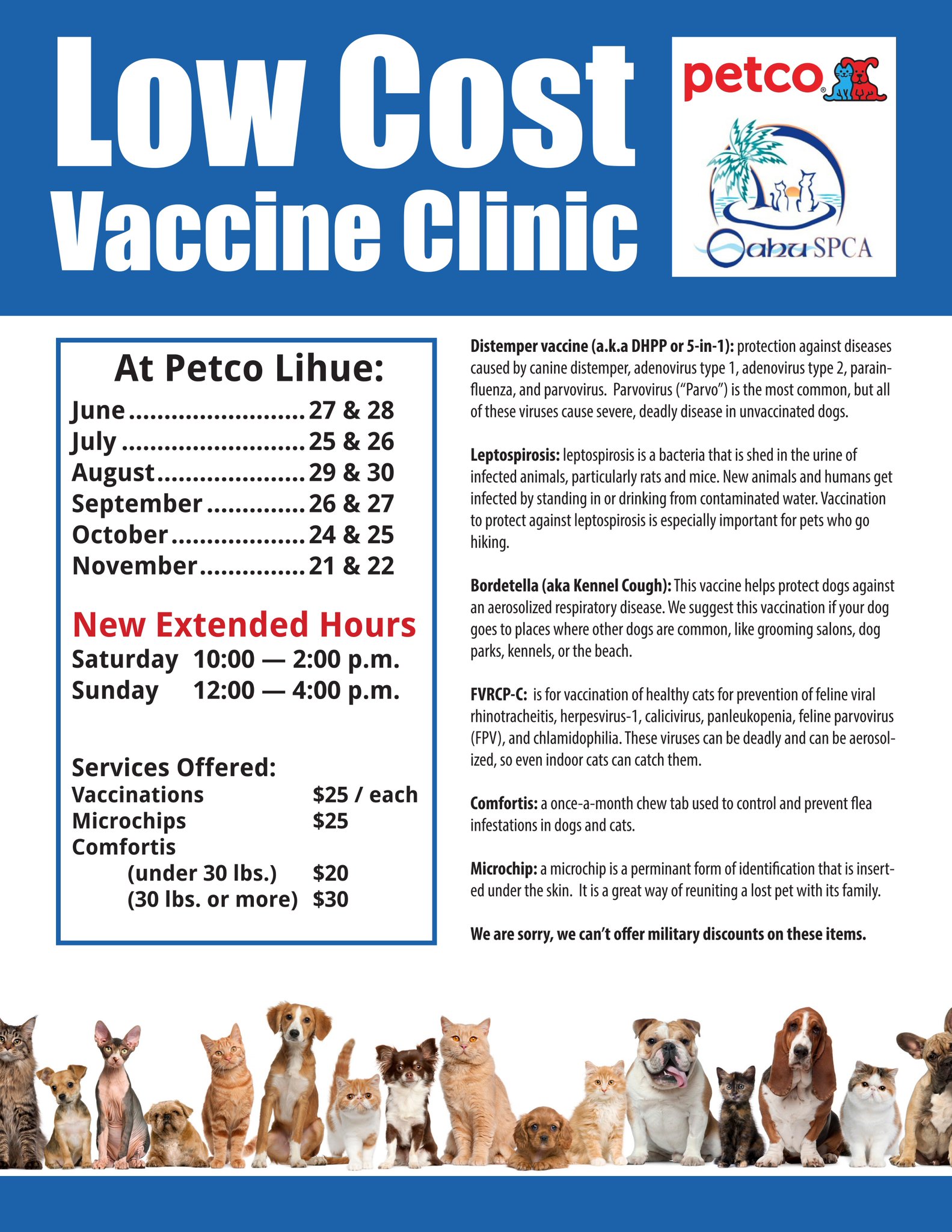 petco shot clinic