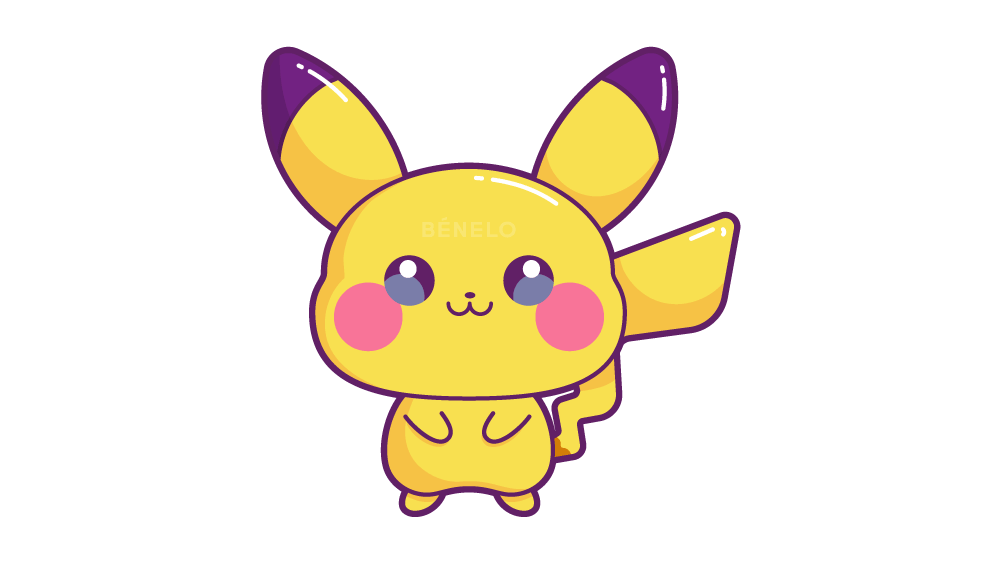 pikachu dibujo animado