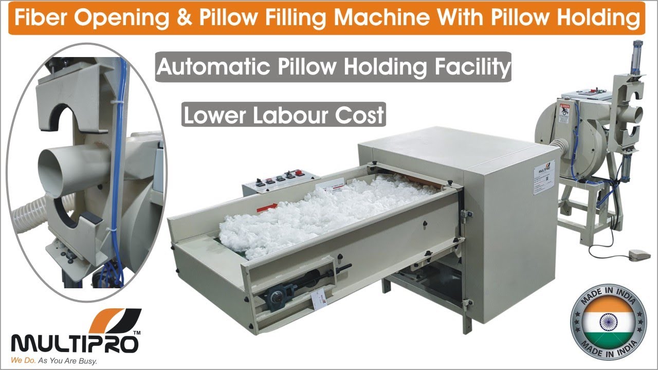 pillow manufacturing machine