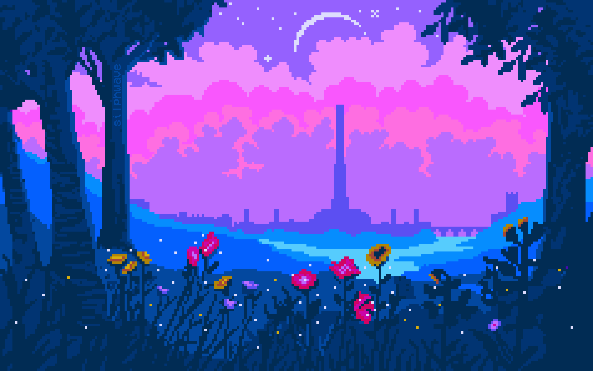 pixel art fondo de pantalla