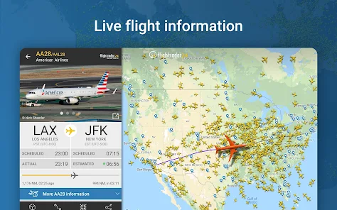 plane tracker live map