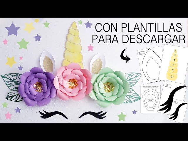 plantillas para hacer unicornios