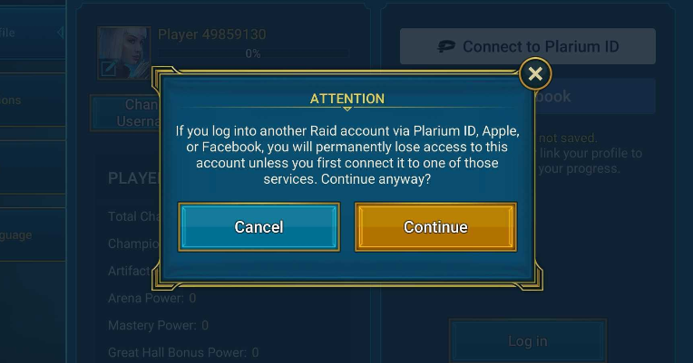 plarium account