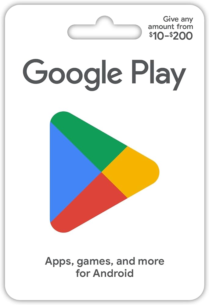 play store card