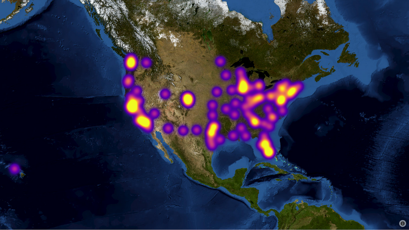 plotly map