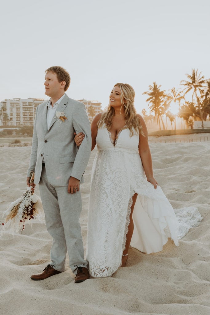 plus size beach wedding dresses