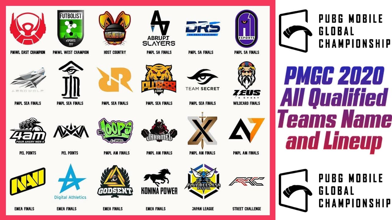 pmgc all teams