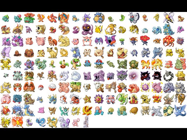 pokemon all the names