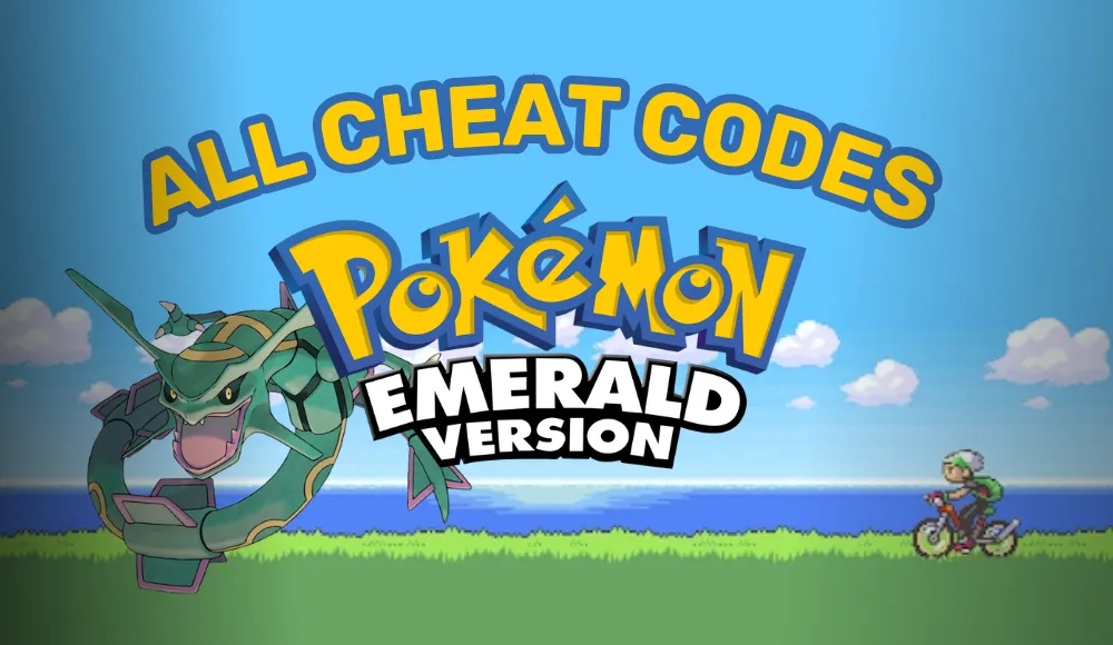 pokemon emerald cheat codes