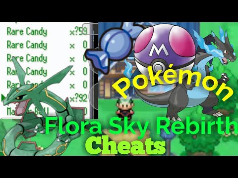 pokemon flora sky cheats