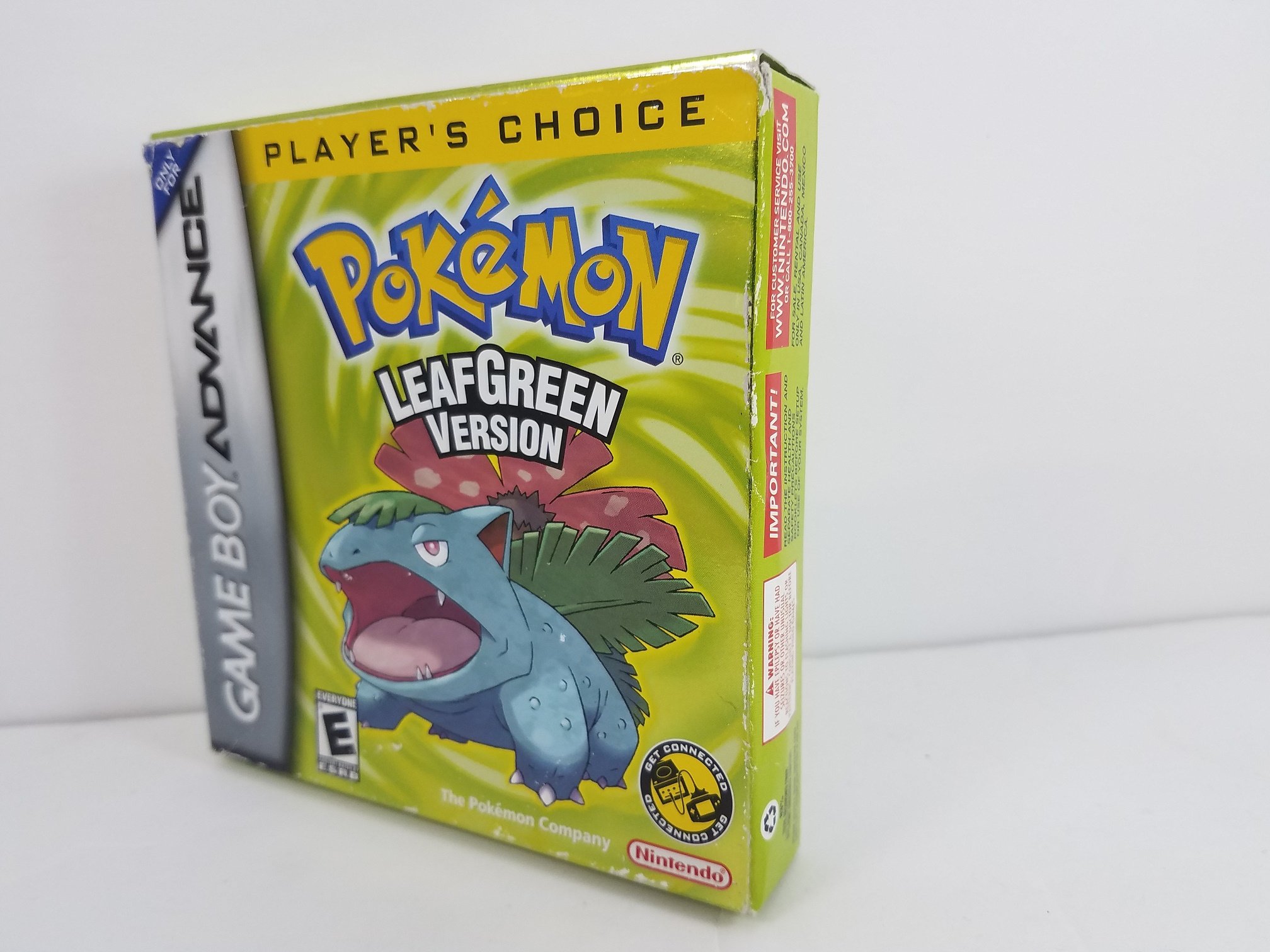 pokemon leaf green gameboy advance