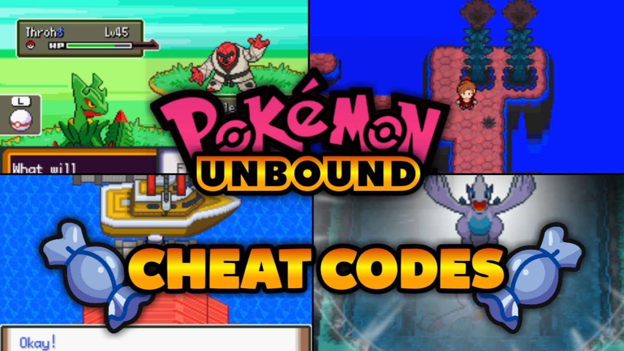 pokemon unbound rare candy cheat