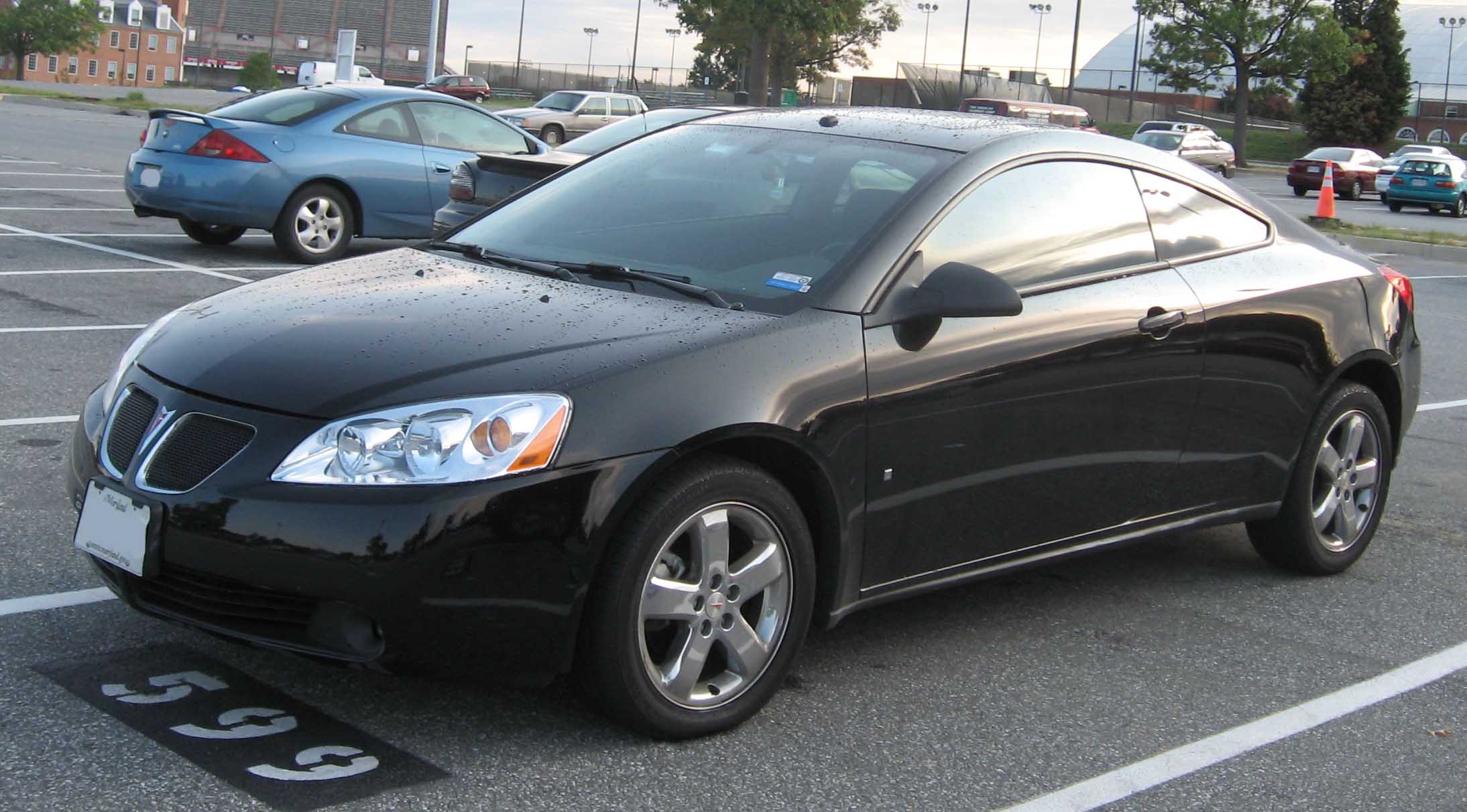 pontiac g6 black on black