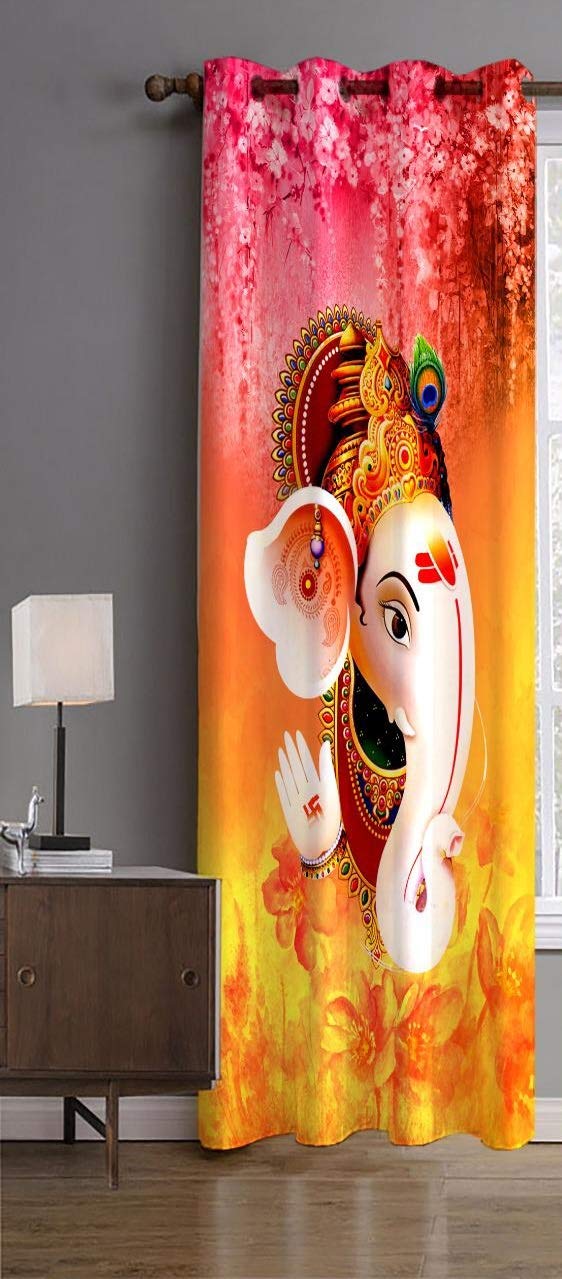 pooja room curtains