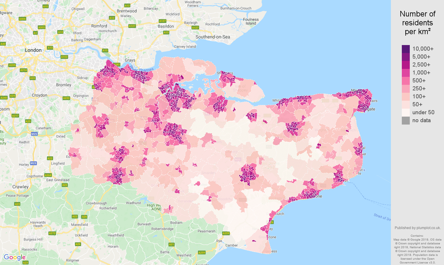 population of kent county