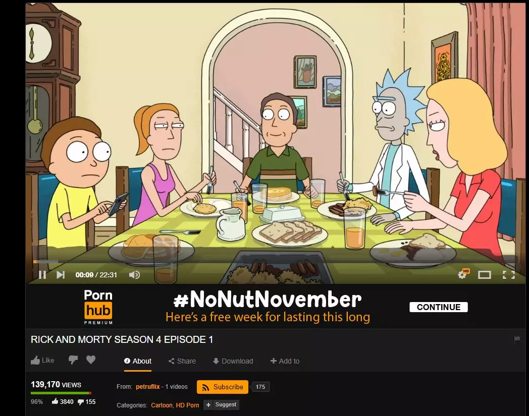 pornhub rick and morty