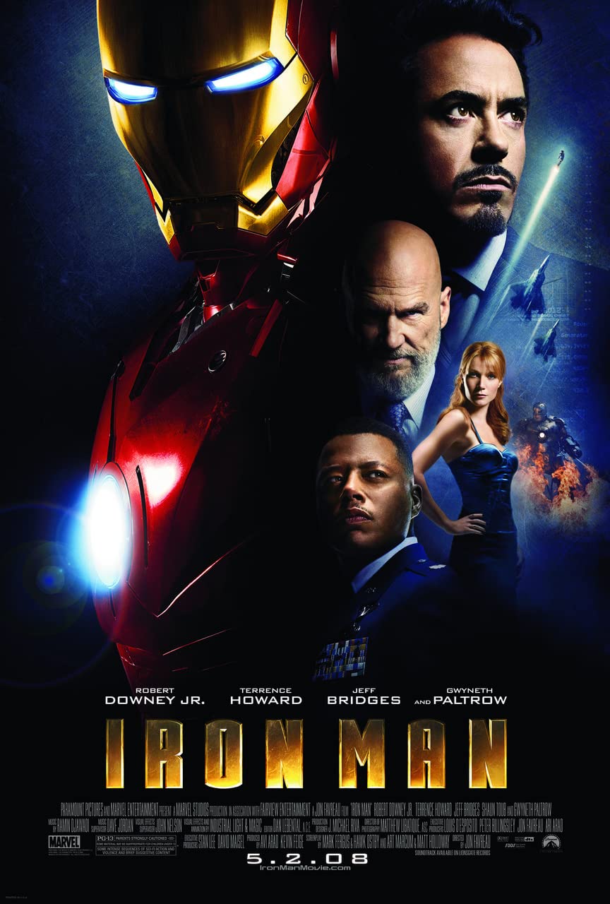 poster iron man vintage