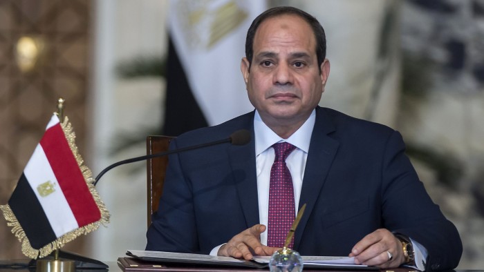 president of egypt crossword clue
