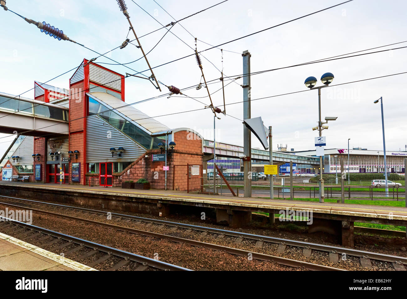 prestwick airport to glasgow train